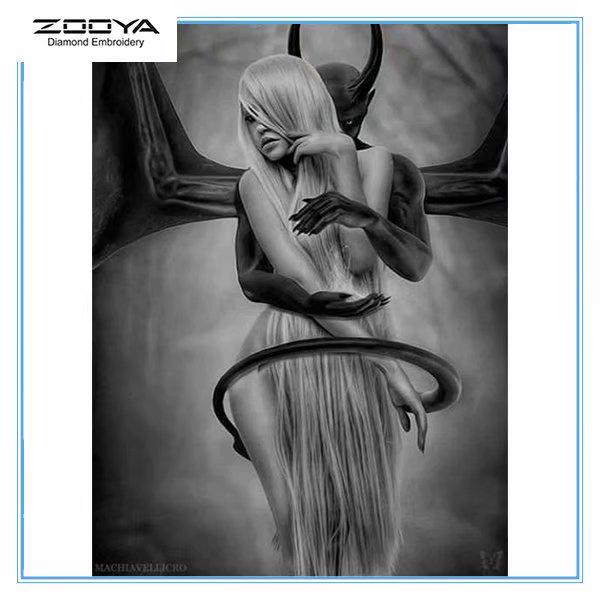 ZOOYA DIY 5D Полный дрель Алмазная картина Женщина и Дьявол Вышивка крестом Мозаика Домашний декор Подарок
ZOOYA DIY 5D Полный дрель Алмазная картина Женщина и Дьявол Вышивка крестом Мозаика Домашний декор Подарок