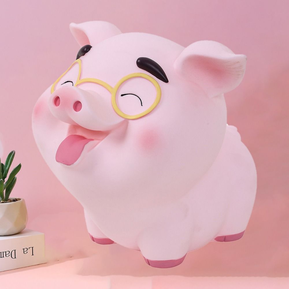 Cute Large-capacity Storage Tank Anti-fall Pig Ornaments Creative Pig Piggy Bank Living Room
Cute Large-capacity Storage Tank Anti-fall Pig Ornaments Creative Pig Piggy Bank Living Room
