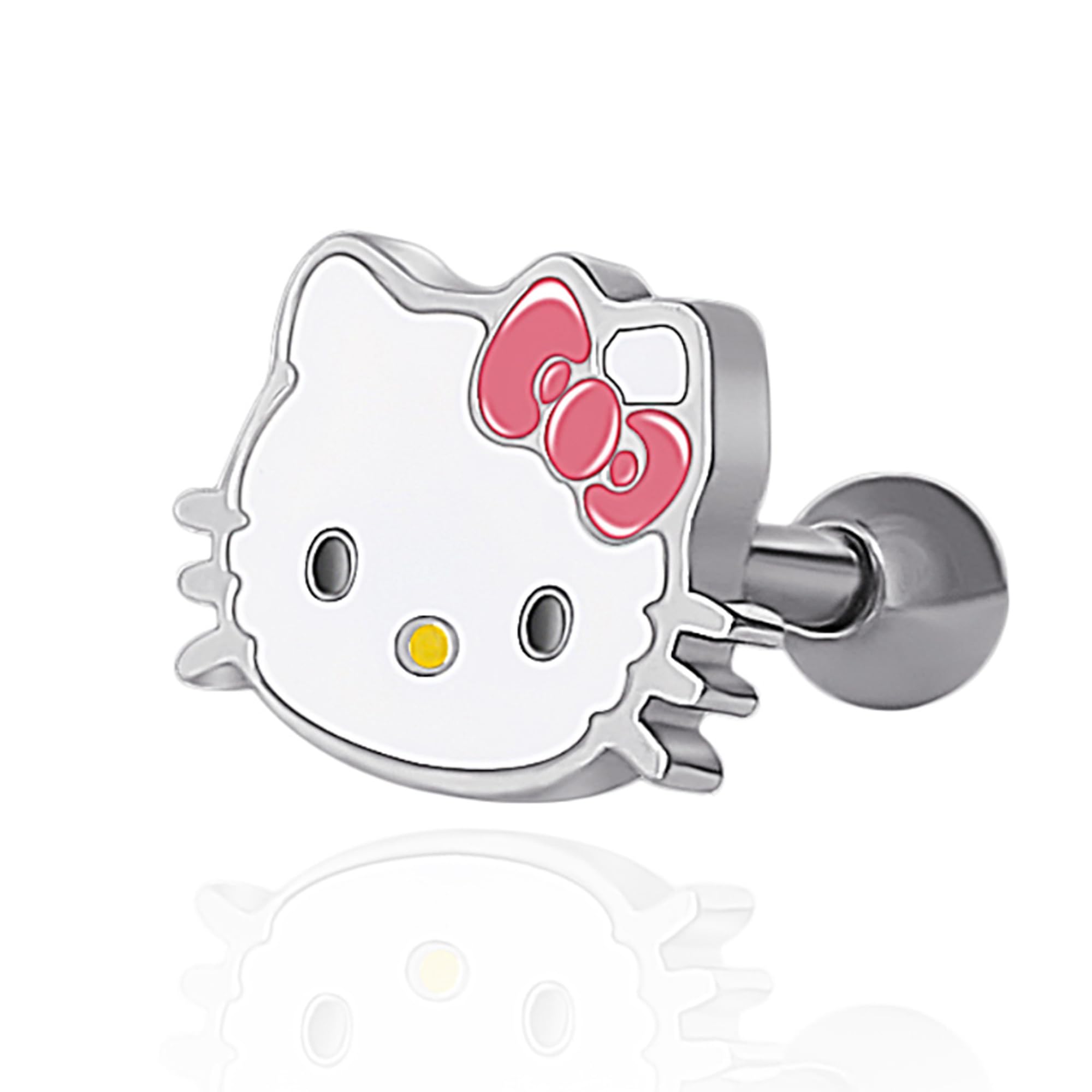 Hello Kitty 14g Cartilage Sanrio Серьги из нержавеющей стали Ювелирные изделия Милые серьги-гвоздики Официально лицензированные серьги из нержавеющей стали без украшений, продукт,
Hello Kitty 14g Cartilage Sanrio Серьги из нержавеющей стали Ювелирные изделия Милые серьги-гвоздики Официально лицензированные серьги из нержавеющей стали без украшений, продукт,