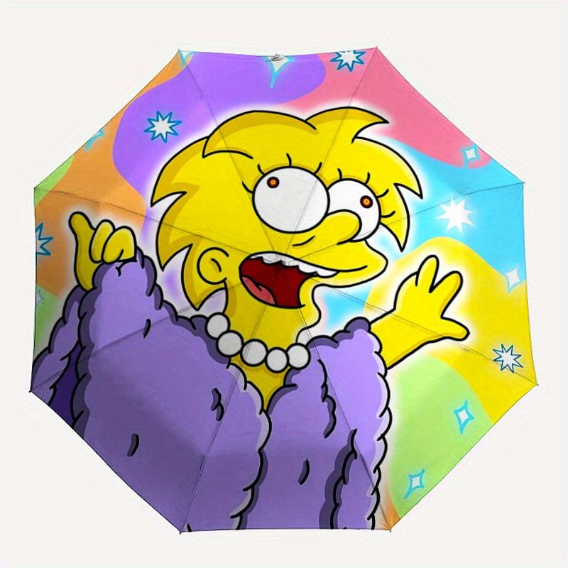 1pc Lisa Simpson Folding Umbrella - Compact Travel Umbrella with 8-Rib Design, Thickened And Reinforced Umbrella Frame yy250728040
1pc Lisa Simpson Folding Umbrella - Compact Travel Umbrella with 8-Rib Design, Thickened And Reinforced Umbrella Frame yy250728040