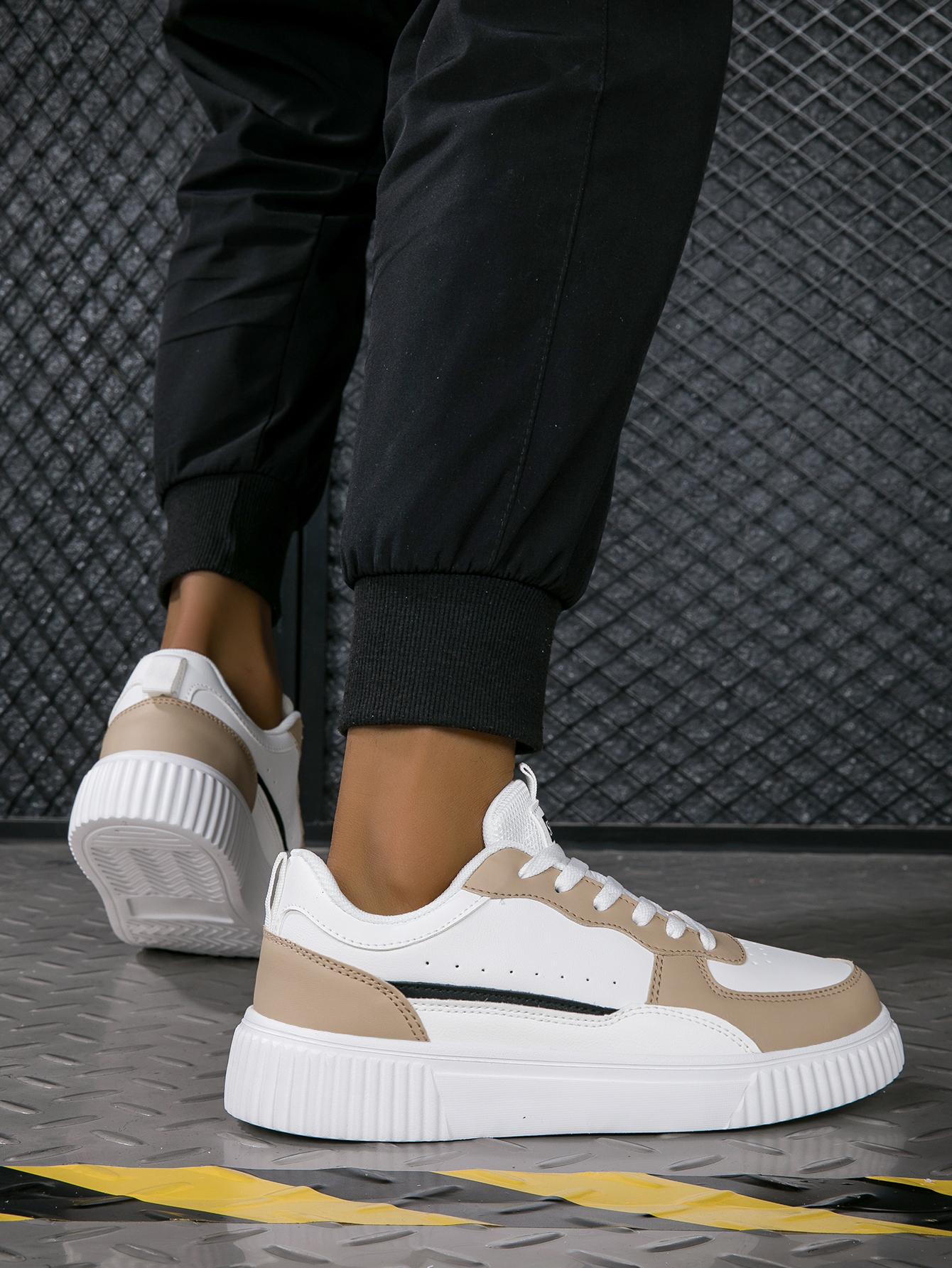 Men s Shoes Summer Breathable Trendy Versatile Casual White Sneakers Youth Non-Slip Sports Thick-Soled White Shoes 36
Men s Shoes Summer Breathable Trendy Versatile Casual White Sneakers Youth Non-Slip Sports Thick-Soled White Shoes 36