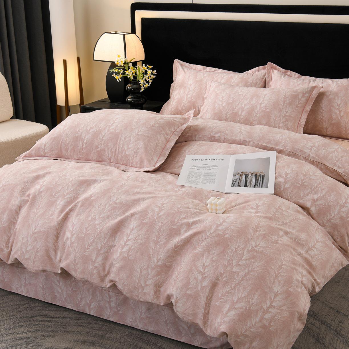 2025 Brushed Cotton Four-Piece Set: Thick Warm Winter, Milk Fleece Soft Bed Sheet and Duvet Cover. 0.9m bed 3-piece (duvet 150*210)
2025 Brushed Cotton Four-Piece Set: Thick Warm Winter, Milk Fleece Soft Bed Sheet and Duvet Cover. 0.9m bed 3-piece (duvet 150*210)