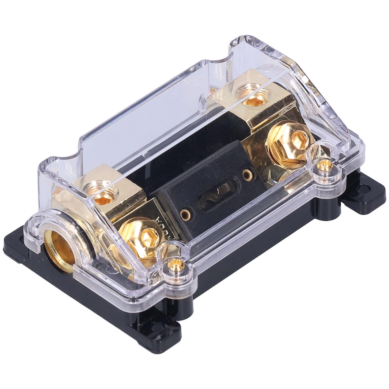0/2/4 Gauge AWG Fuse Holder 1 In 1 Out In Line ANL Block With 100Amp Fuse For Car Boat Audio
0/2/4 Gauge AWG Fuse Holder 1 In 1 Out In Line ANL Block With 100Amp Fuse For Car Boat Audio