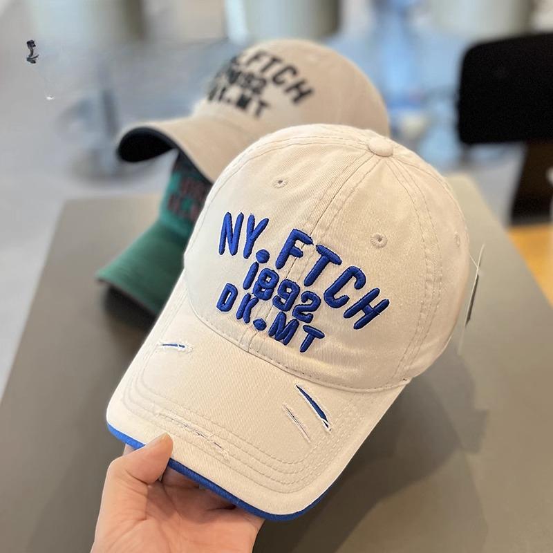 Embroidered Baseball Hat for Women In Summer Korean Style Fashion Letters Big Head Circumference Showing Face Small Sun Protection Baseball Cap 55-59cm
Embroidered Baseball Hat for Women In Summer Korean Style Fashion Letters Big Head Circumference Showing Face Small Sun Protection Baseball Cap 55-59cm