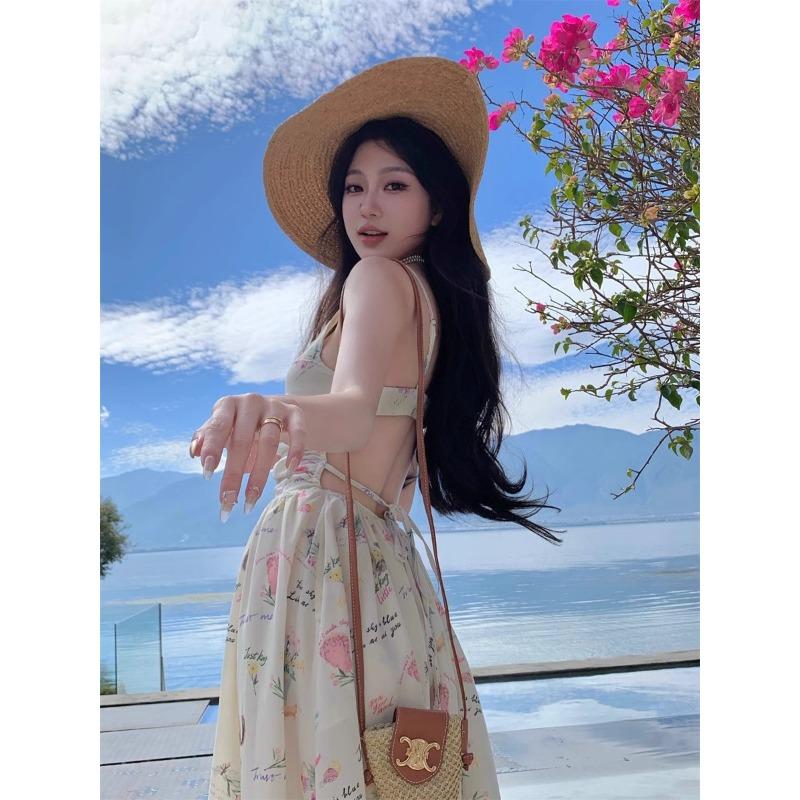 Сексуальное платье на бретелях с V-образным вырезом и цветочным принтом для женщин на лето, шнуровка без рукавов и с открытой спиной, А-силуэт, длинная юбка XL
Сексуальное платье на бретелях с V-образным вырезом и цветочным принтом для женщин на лето, шнуровка без рукавов и с открытой спиной, А-силуэт, длинная юбка XL