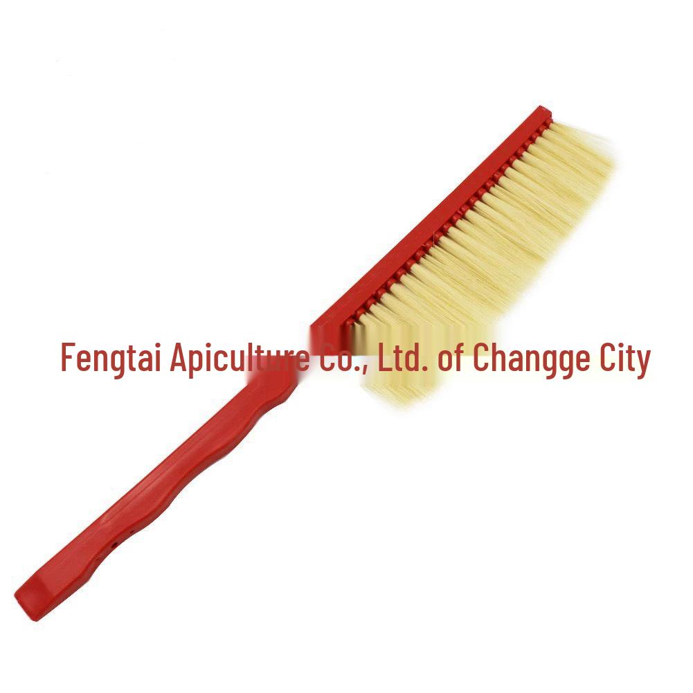 Beekeeping Bee Brush: Single Row, Plastic Bristle with Red Handle
Beekeeping Bee Brush: Single Row, Plastic Bristle with Red Handle