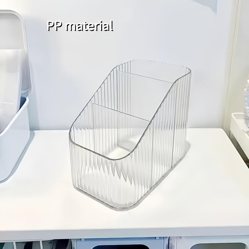 Light Luxury Storage Box, Desktop Cosmetic Pen Holder, Makeup Storage Bucket, Nordic Style High-Transparency Trapezoidal Cosmetic Organizer 3 Grid
Light Luxury Storage Box, Desktop Cosmetic Pen Holder, Makeup Storage Bucket, Nordic Style High-Transparency Trapezoidal Cosmetic Organizer 3 Grid