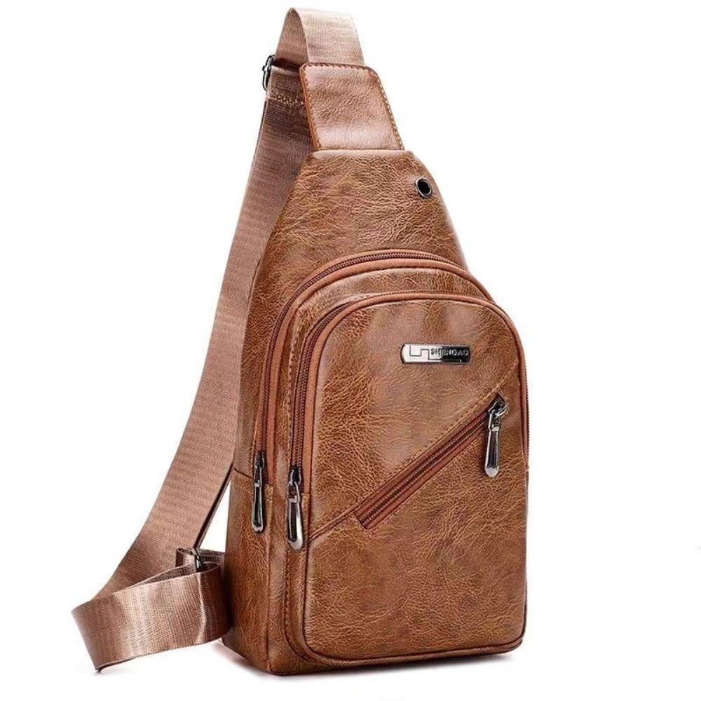 Men s PU Leather Shoulder Bag Multi-layer Anti-theft Travel Crossbody Bag Outdoor Small Backpack Large Capacity Chest Bag коричневий
Men s PU Leather Shoulder Bag Multi-layer Anti-theft Travel Crossbody Bag Outdoor Small Backpack Large Capacity Chest Bag коричневий