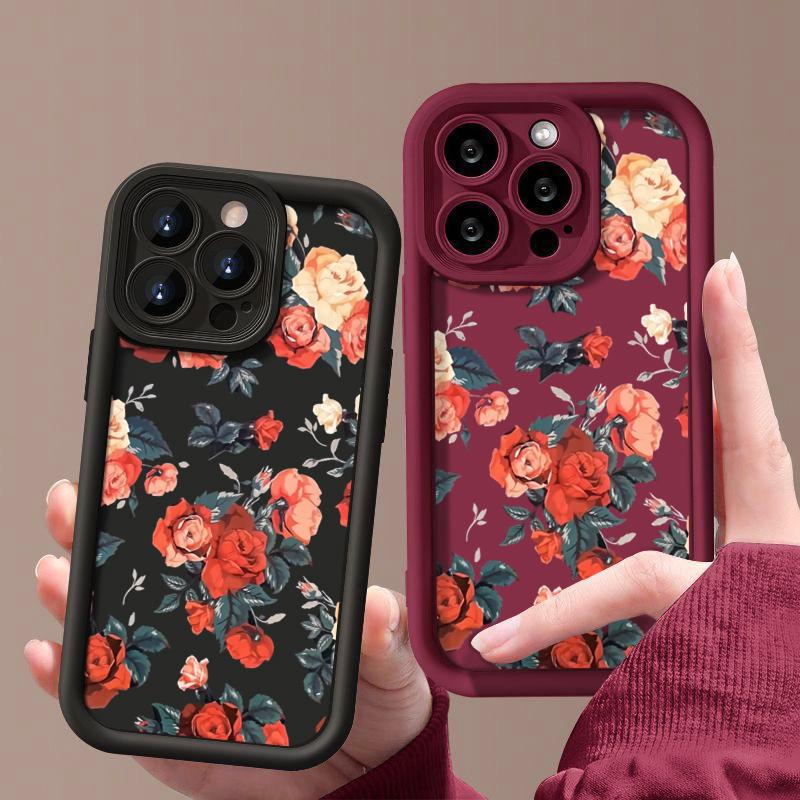 Для iPhone 16 Pro Max 15 14 Pro 13 12 11 XR XS Max 8 7 чехол с роскошным узором розы, противоударный мягкий чехол для телефона с цветочным принтом iPhone 15 чёрный
Для iPhone 16 Pro Max 15 14 Pro 13 12 11 XR XS Max 8 7 чехол с роскошным узором розы, противоударный мягкий чехол для телефона с цветочным принтом iPhone 15 чёрный