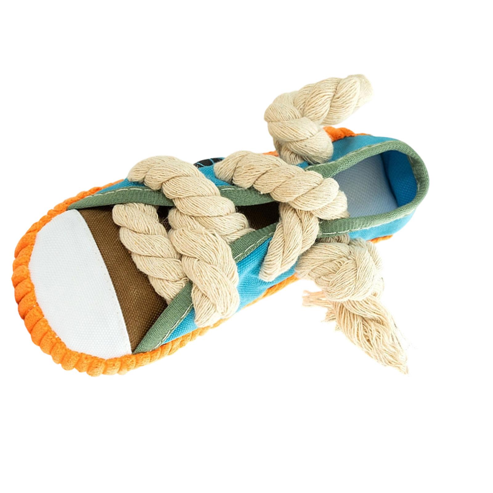 Tear Resistant Dog Chew Toy For Puppies Breeds Safe And Easy To Clean Tug Rope Toy Squeaky Shoe for Aggressive Chewers
Tear Resistant Dog Chew Toy For Puppies Breeds Safe And Easy To Clean Tug Rope Toy Squeaky Shoe for Aggressive Chewers