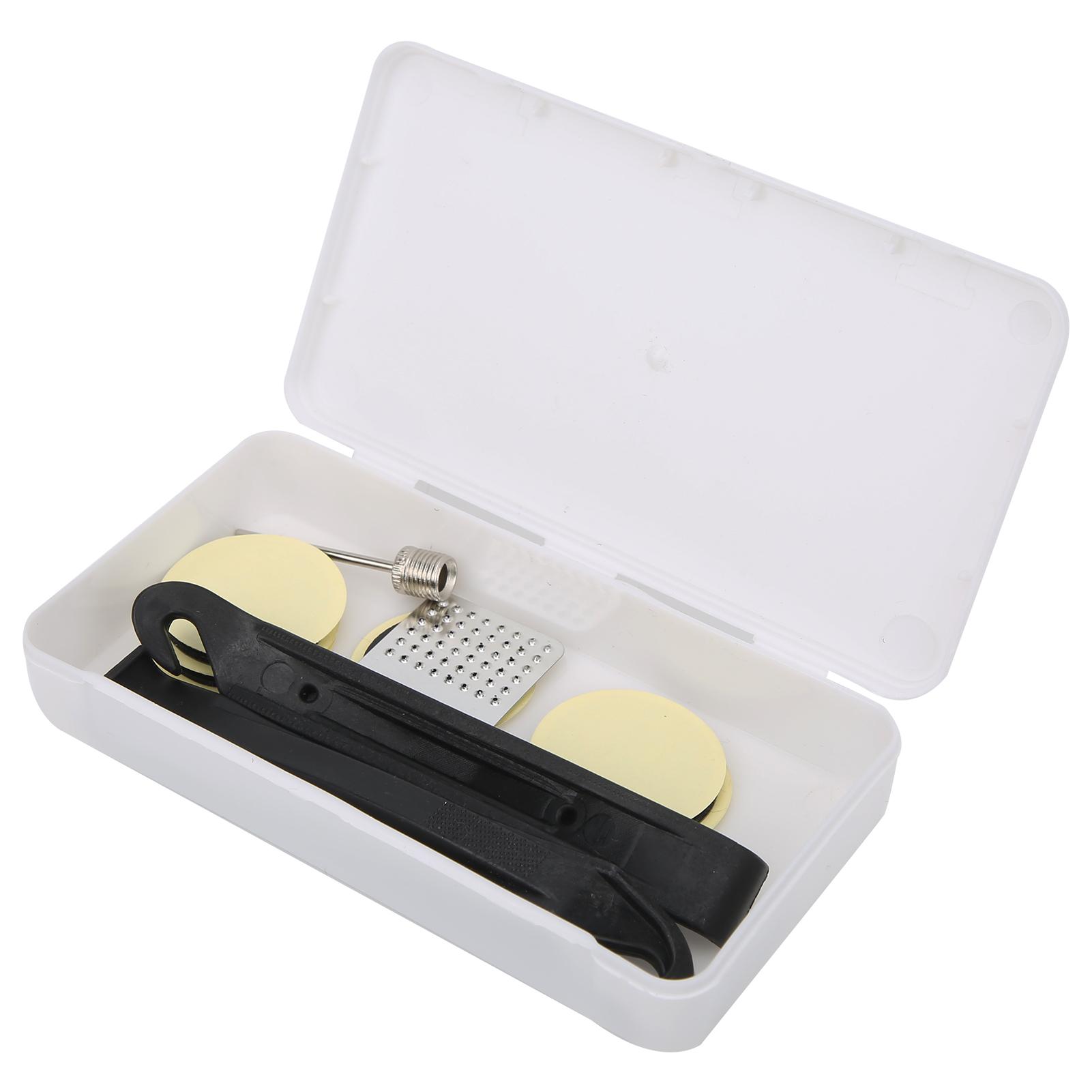 Набор для ремонта велосипедных шин Инструмент для ремонта проколов Монтажка для шин Велосипедная заплатка Игла для накачки
Набор для ремонта велосипедных шин Инструмент для ремонта проколов Монтажка для шин Велосипедная заплатка Игла для накачки