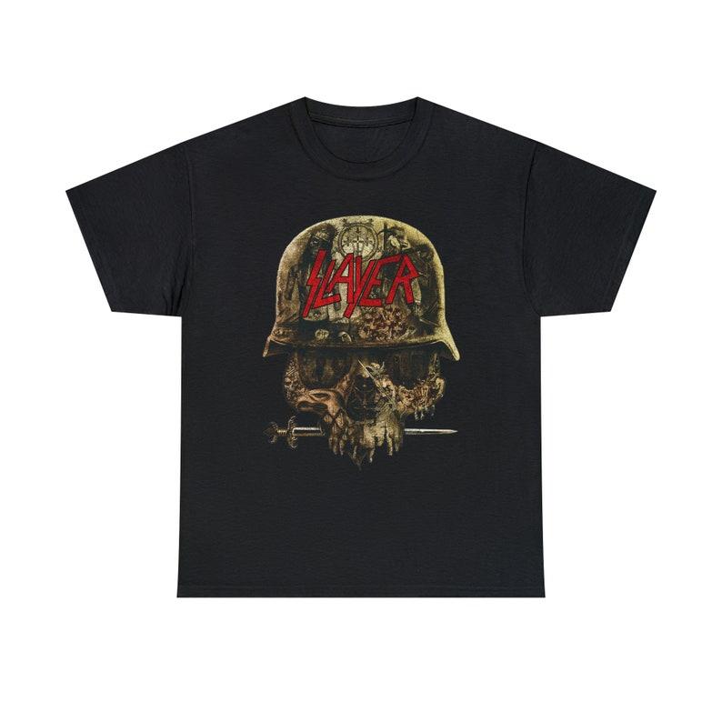Футболка Slayer из хлопка плотностью 230 г/м², 100%, трэш-метал, Metallica, Exodus, Megadeth, Anthrax, Testament, Sepultura, Kreator, Pantera, унисекс, плотная хлопковая футболка XXS чёрный
Футболка Slayer из хлопка плотностью 230 г/м², 100%, трэш-метал, Metallica, Exodus, Megadeth, Anthrax, Testament, Sepultura, Kreator, Pantera, унисекс, плотная хлопковая футболка XXS чёрный