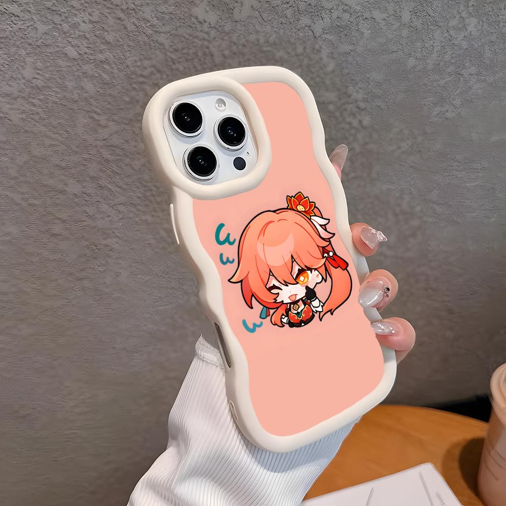 HSR Guinaifen Wavy Edge TPU Mobile Phone Case for iPhone 17 16 15 14 13 12 11 Air Pro Max Plus Colorful Cover iPhone 11
HSR Guinaifen Wavy Edge TPU Mobile Phone Case for iPhone 17 16 15 14 13 12 11 Air Pro Max Plus Colorful Cover iPhone 11