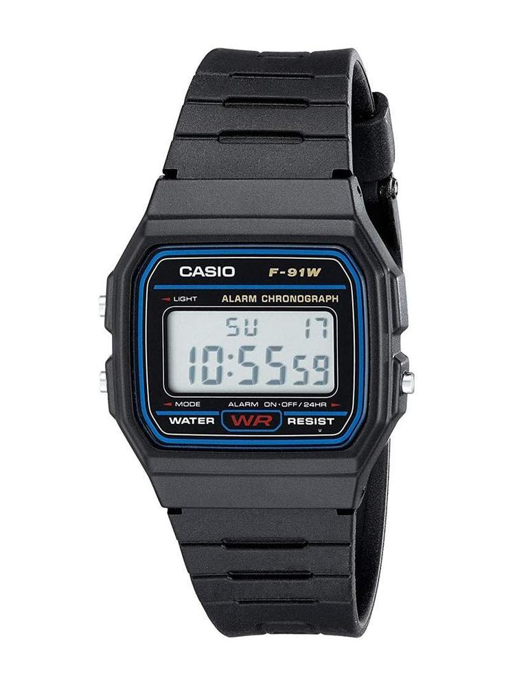 Casio - Resin Case Resin Strap Men s Quartz Watch F-91W-1
Casio - Resin Case Resin Strap Men s Quartz Watch F-91W-1