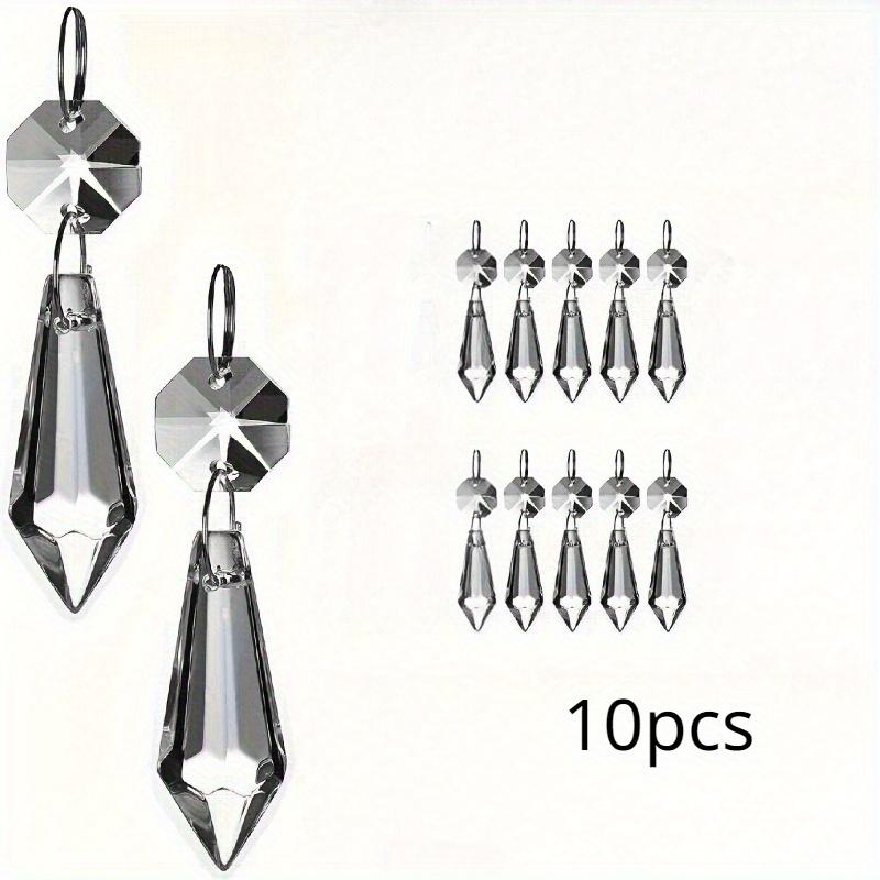 10/20 шт. Сверкающие хрустальные подвески-призмы в виде ледяного конуса, 38 мм - Идеально подходят для DIY люстр и штор, стеклянный материал, идеально подходят для свадебных украшений 10pcs
10/20 шт. Сверкающие хрустальные подвески-призмы в виде ледяного конуса, 38 мм - Идеально подходят для DIY люстр и штор, стеклянный материал, идеально подходят для свадебных украшений 10pcs