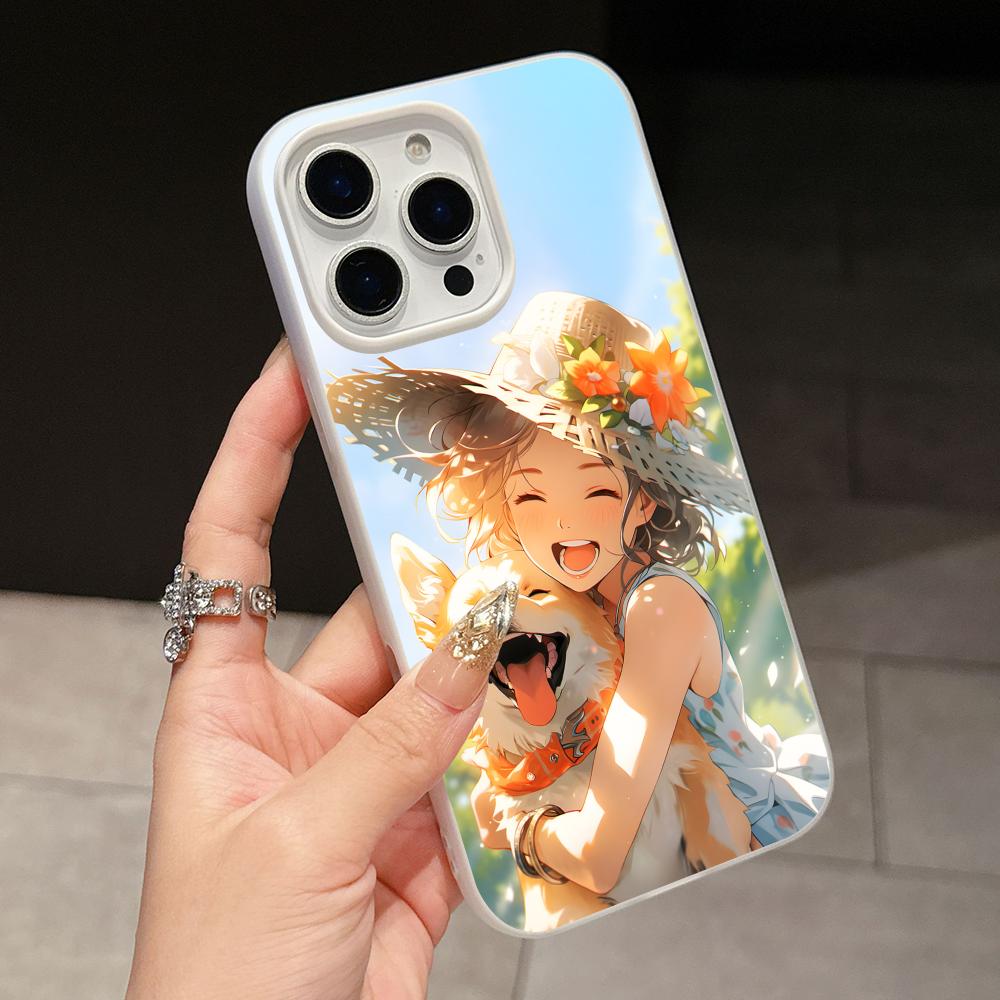 Girl Dog Puppy Jelly Double layer White Mobile Phone Case for iPhone 17 16 15 14 13 12 11 Air Pro Max Plus Protective iPhone 14 Pro Max
Girl Dog Puppy Jelly Double layer White Mobile Phone Case for iPhone 17 16 15 14 13 12 11 Air Pro Max Plus Protective iPhone 14 Pro Max