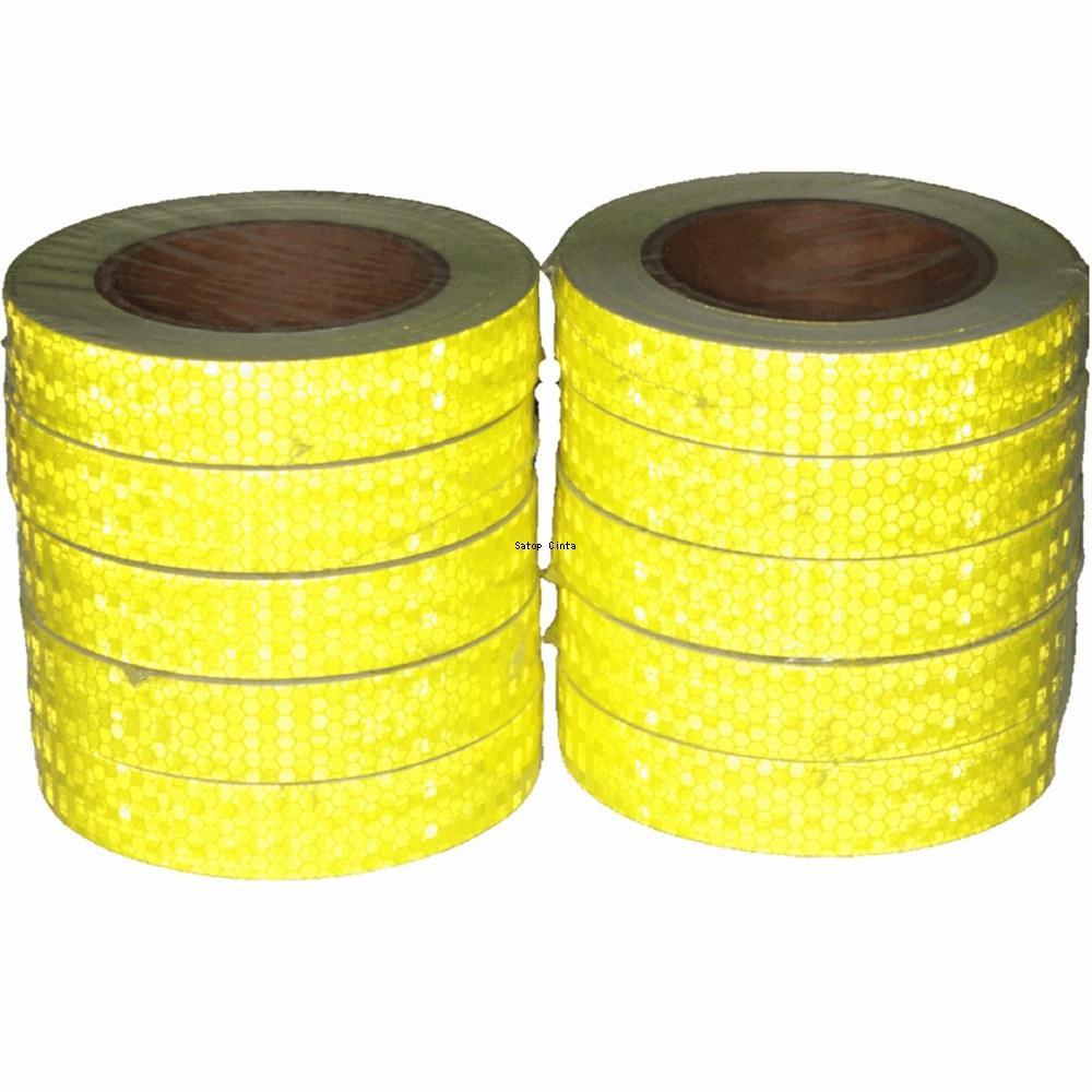 High Reflectorized Reflective Stickers Fluorescent Yellow 2.5cm*50m Customized Waterproof Adhesive Reflectors Tape For Vehicle
High Reflectorized Reflective Stickers Fluorescent Yellow 2.5cm*50m Customized Waterproof Adhesive Reflectors Tape For Vehicle