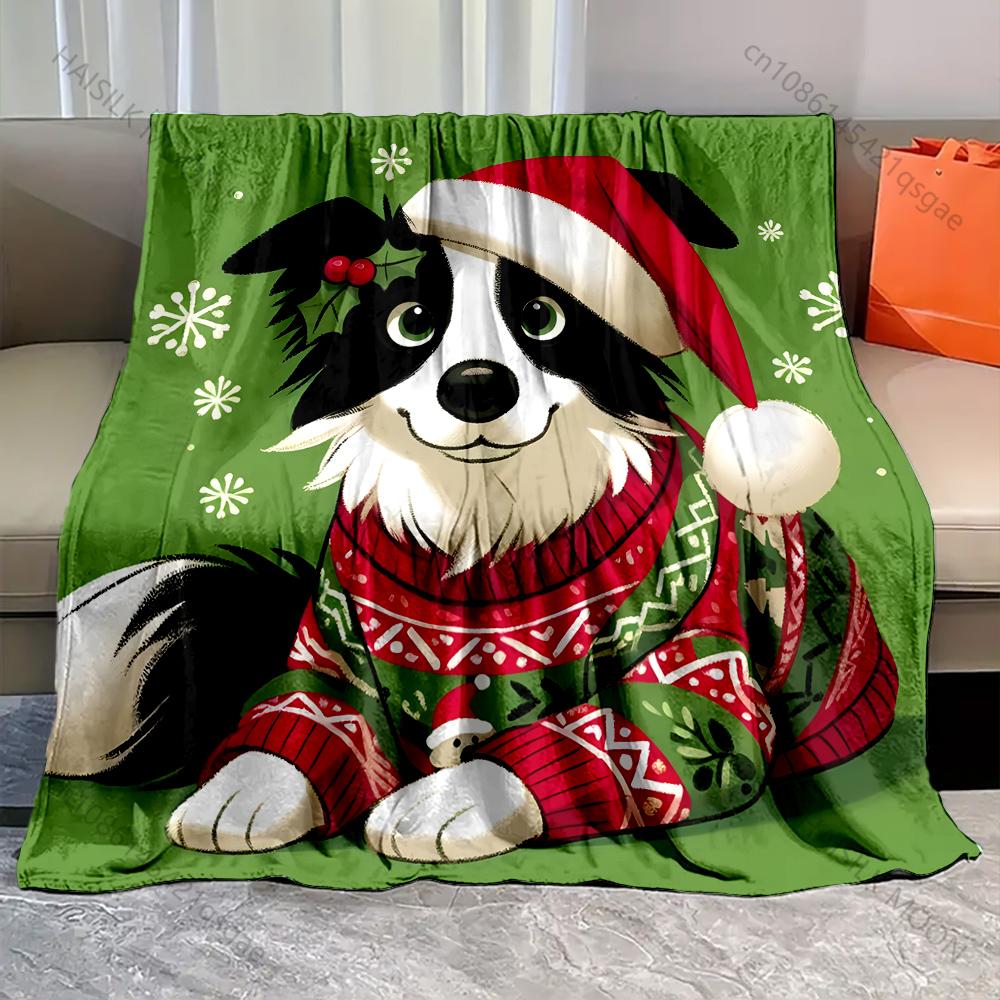 Festive Christmas dog and snowflakes pattern Blanket Flannel Material Soft Warm for All Seasons. Home Outdoor Camping Picnics RV 75x90cm
Festive Christmas dog and snowflakes pattern Blanket Flannel Material Soft Warm for All Seasons. Home Outdoor Camping Picnics RV 75x90cm