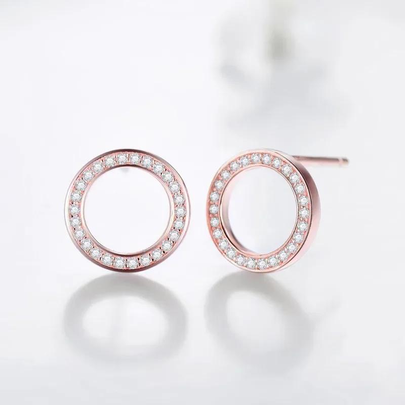 Huitan Temperament Sweet Circle Stud Earrings for Girls Full Paved Shiny CZ Stone Delicate Women s Gift Trendy Zircon
Huitan Temperament Sweet Circle Stud Earrings for Girls Full Paved Shiny CZ Stone Delicate Women s Gift Trendy Zircon