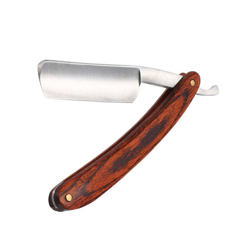 Men Shaving Straight Razor Beech Wood Handle Classic Barber Razors Carbon Steel Blade Manual Shaver
Men Shaving Straight Razor Beech Wood Handle Classic Barber Razors Carbon Steel Blade Manual Shaver