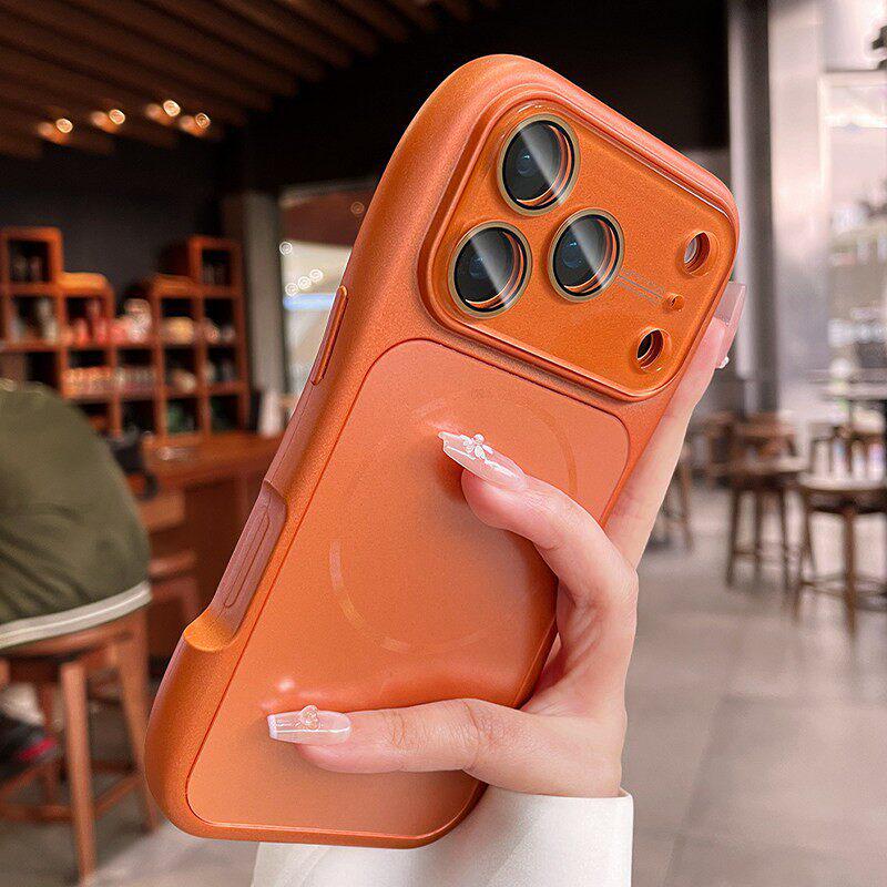 Frosted Magnetic Slim Waist Case with Integrated Lens Film for iPhone 16/17 iPhone 14 Pro
Frosted Magnetic Slim Waist Case with Integrated Lens Film for iPhone 16/17 iPhone 14 Pro
