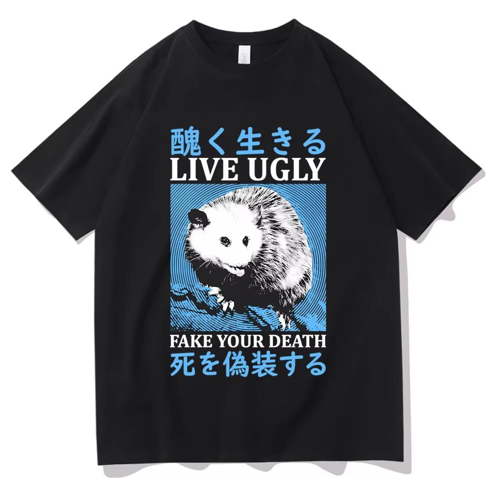 Live Ugly Fake Your Death T-shirt Men Women s Casual Oversized T Shirts Funny Meme Japanese Opossum Graphic Print Short Sleeve S разноцветный
Live Ugly Fake Your Death T-shirt Men Women s Casual Oversized T Shirts Funny Meme Japanese Opossum Graphic Print Short Sleeve S разноцветный