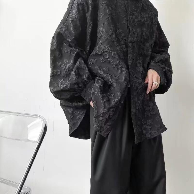 Рубашка Xitao из жатого жаккарда с рукавами «летучая мышь» 2XL
Рубашка Xitao из жатого жаккарда с рукавами «летучая мышь» 2XL