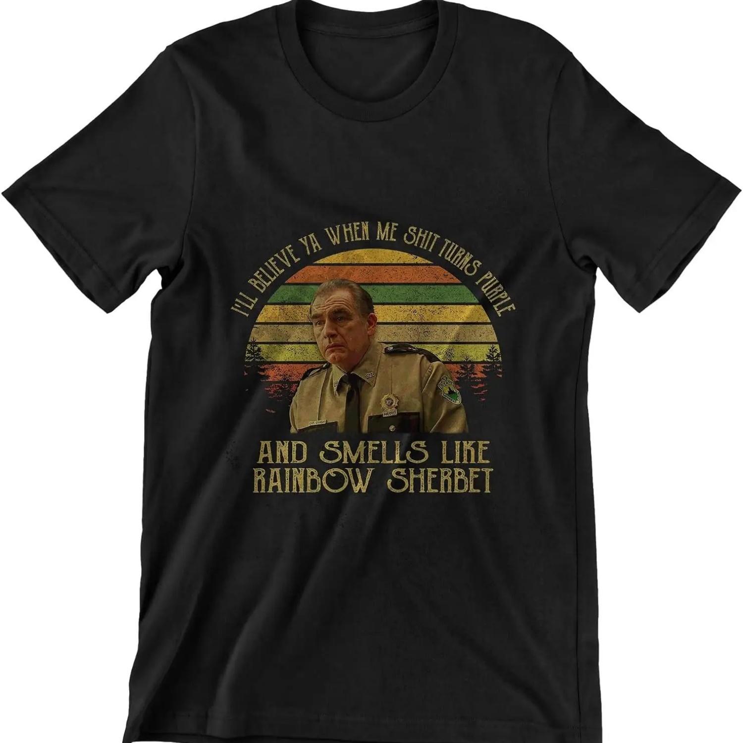 I ll Believe Ya When Me Shit Turns Purple and Smells Like Rainbow Sherbet Vintage T-Shirt, Movies Quote Unisex Tshirt S чёрный
I ll Believe Ya When Me Shit Turns Purple and Smells Like Rainbow Sherbet Vintage T-Shirt, Movies Quote Unisex Tshirt S чёрный