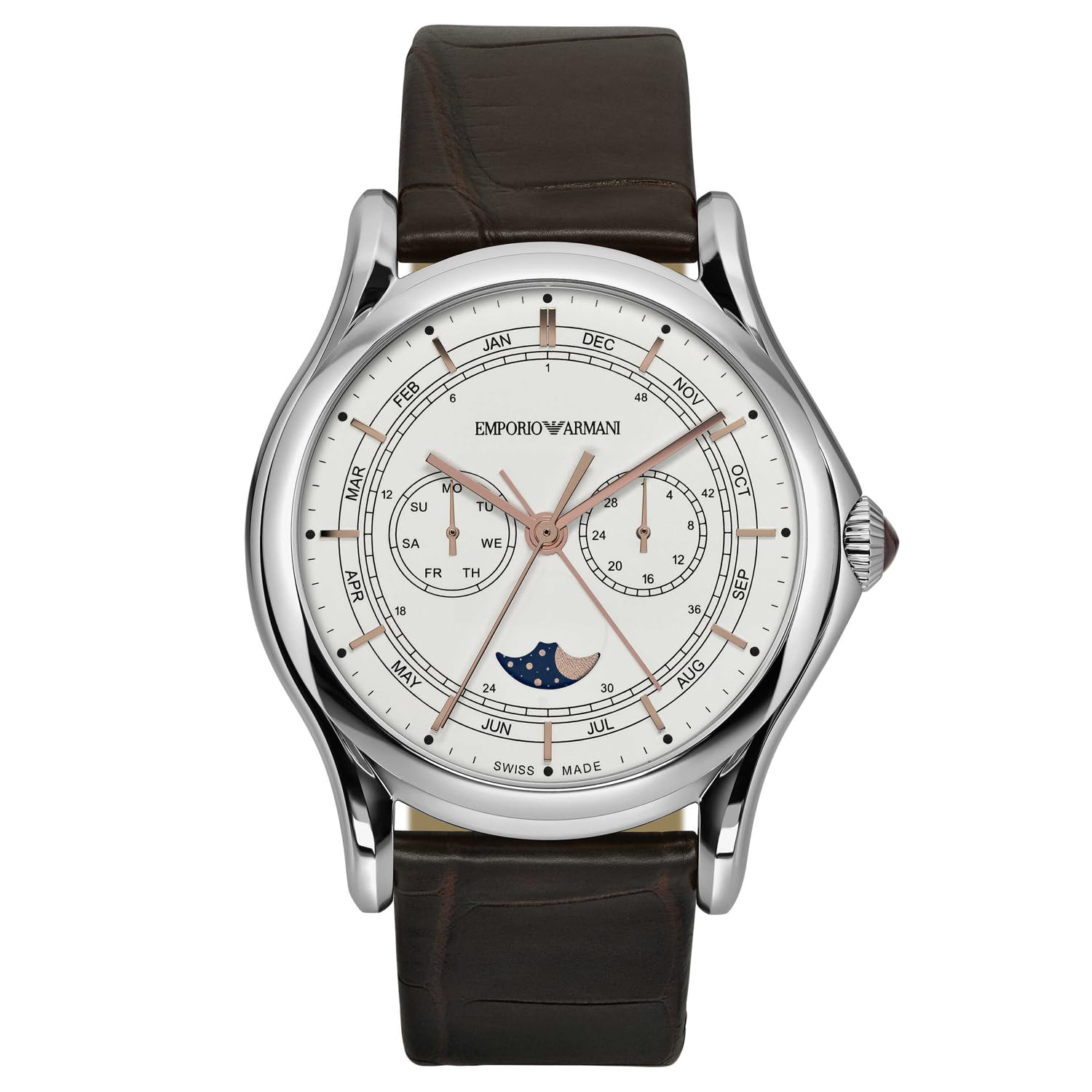 Emporio Armani Swiss Made Watch Brown Men s ARS4209,
Emporio Armani Swiss Made Watch Brown Men s ARS4209,