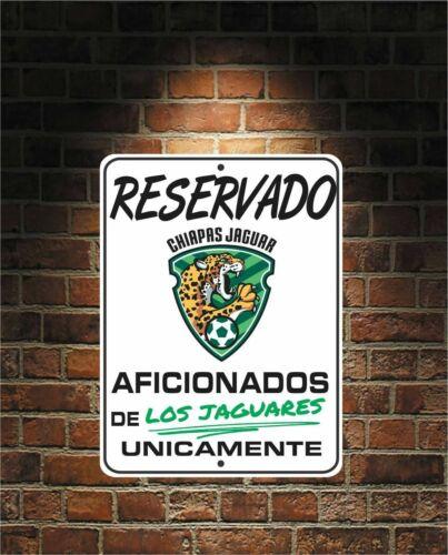 Reservado Aficionados de LOS JAGUARES Futbol Mexico CHIAPAS Aluminum SignAluminum 20x30cm(7.8x11.8inch)
Reservado Aficionados de LOS JAGUARES Futbol Mexico CHIAPAS Aluminum SignAluminum 20x30cm(7.8x11.8inch)