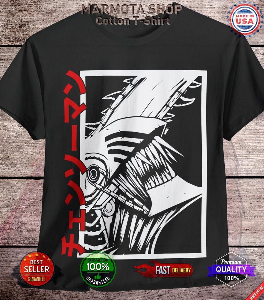 Denji Chainsaw Man Shirt Anime Tee T-Shirt Manga Otaku Makima Unisex All Size S
Denji Chainsaw Man Shirt Anime Tee T-Shirt Manga Otaku Makima Unisex All Size S