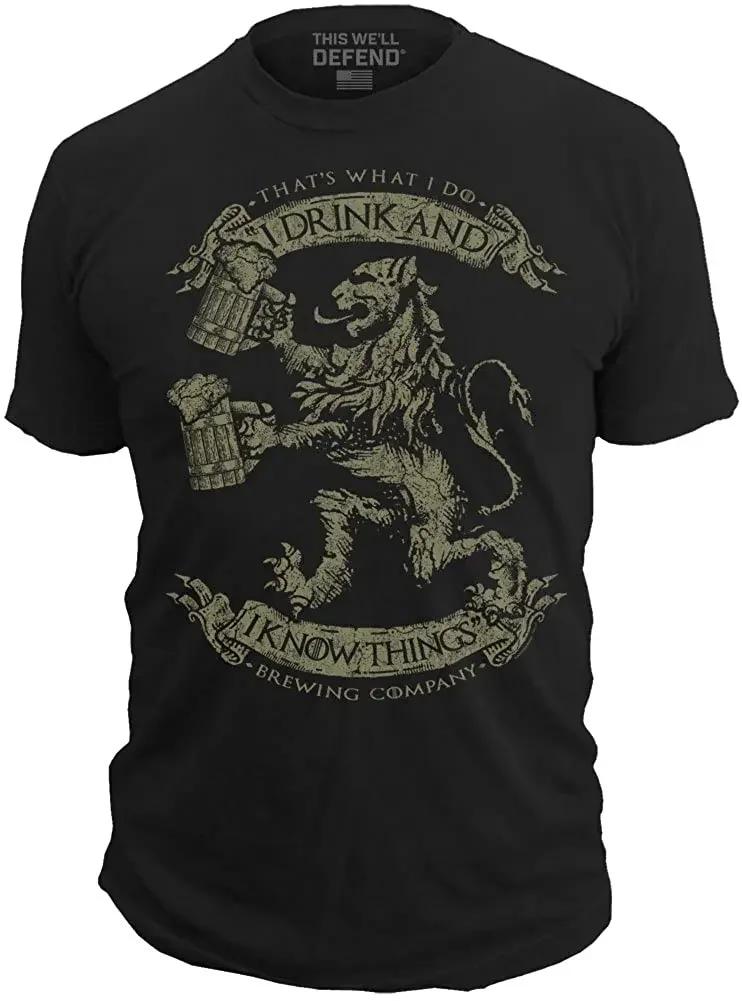 I Drink and I Know Things Funny Oktoberfest Beer TShirt 100 Cotton ONeck Summer Short Sleeve Casual Mens Tshirt Size S3XL S
I Drink and I Know Things Funny Oktoberfest Beer TShirt 100 Cotton ONeck Summer Short Sleeve Casual Mens Tshirt Size S3XL S