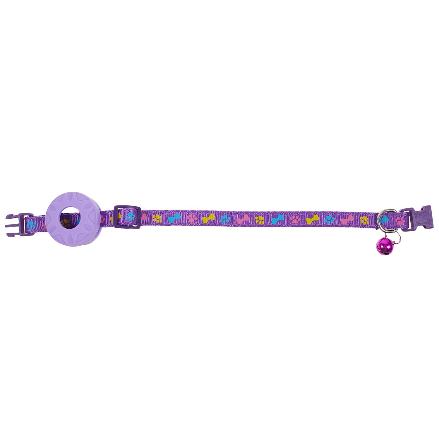 Silicone Case for AirTag Tracker Adjustable Pet Collar Anti-lost Cat Collar with Bell Purple
Silicone Case for AirTag Tracker Adjustable Pet Collar Anti-lost Cat Collar with Bell Purple