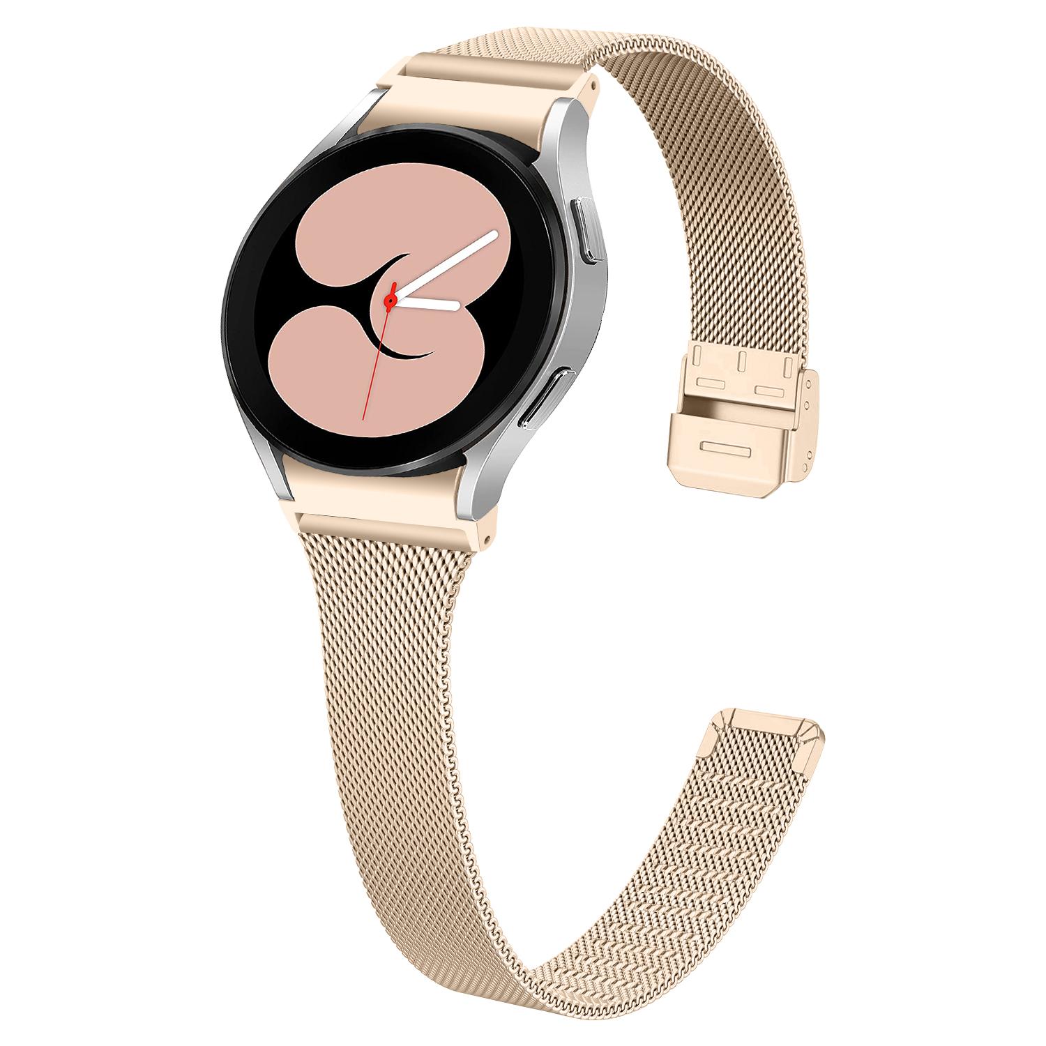Milanese Band For Samsung Galaxy Watch4 40mm 42mm/Watch4 Active 40mm 42mm/Watch4 Classic 42mm 46mm Stainless Steel Mesh Watch Strap Multi-color
Milanese Band For Samsung Galaxy Watch4 40mm 42mm/Watch4 Active 40mm 42mm/Watch4 Classic 42mm 46mm Stainless Steel Mesh Watch Strap Multi-color