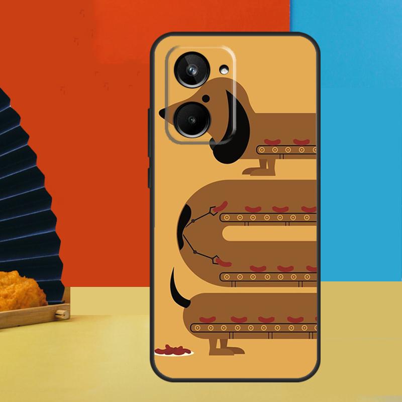 Cartoon Dachshund Sausage Dog For Realme C75 C71 C55 C53 C67 C61 C33 C63 C51 10 11 12 13 14 Pro Plus C65 GT7 15 Pro Case Realme 13 Pro Plus
Cartoon Dachshund Sausage Dog For Realme C75 C71 C55 C53 C67 C61 C33 C63 C51 10 11 12 13 14 Pro Plus C65 GT7 15 Pro Case Realme 13 Pro Plus