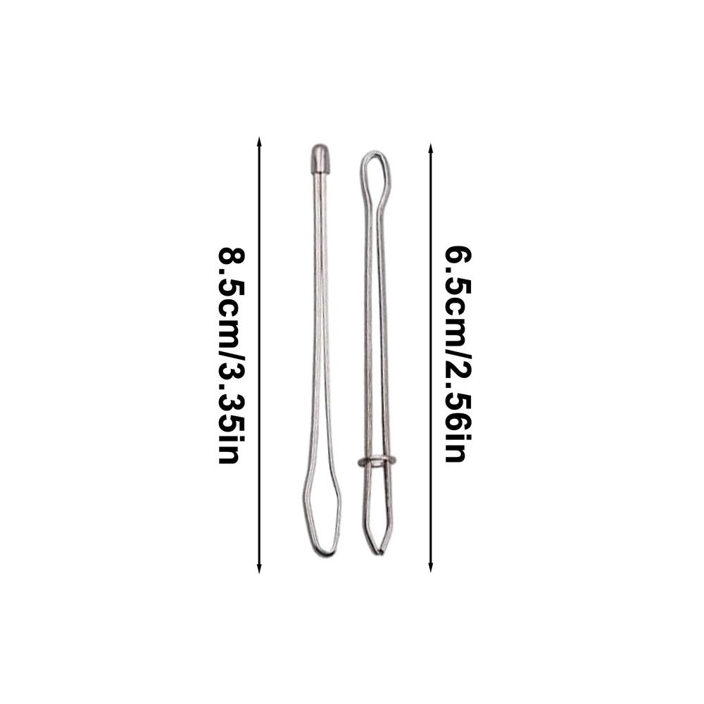 Drawstring Threader Tool Set 8X Stainless Steel Sewing Cord Threader Clips Easy Rope Threader Clips Sewing Accessories
Drawstring Threader Tool Set 8X Stainless Steel Sewing Cord Threader Clips Easy Rope Threader Clips Sewing Accessories