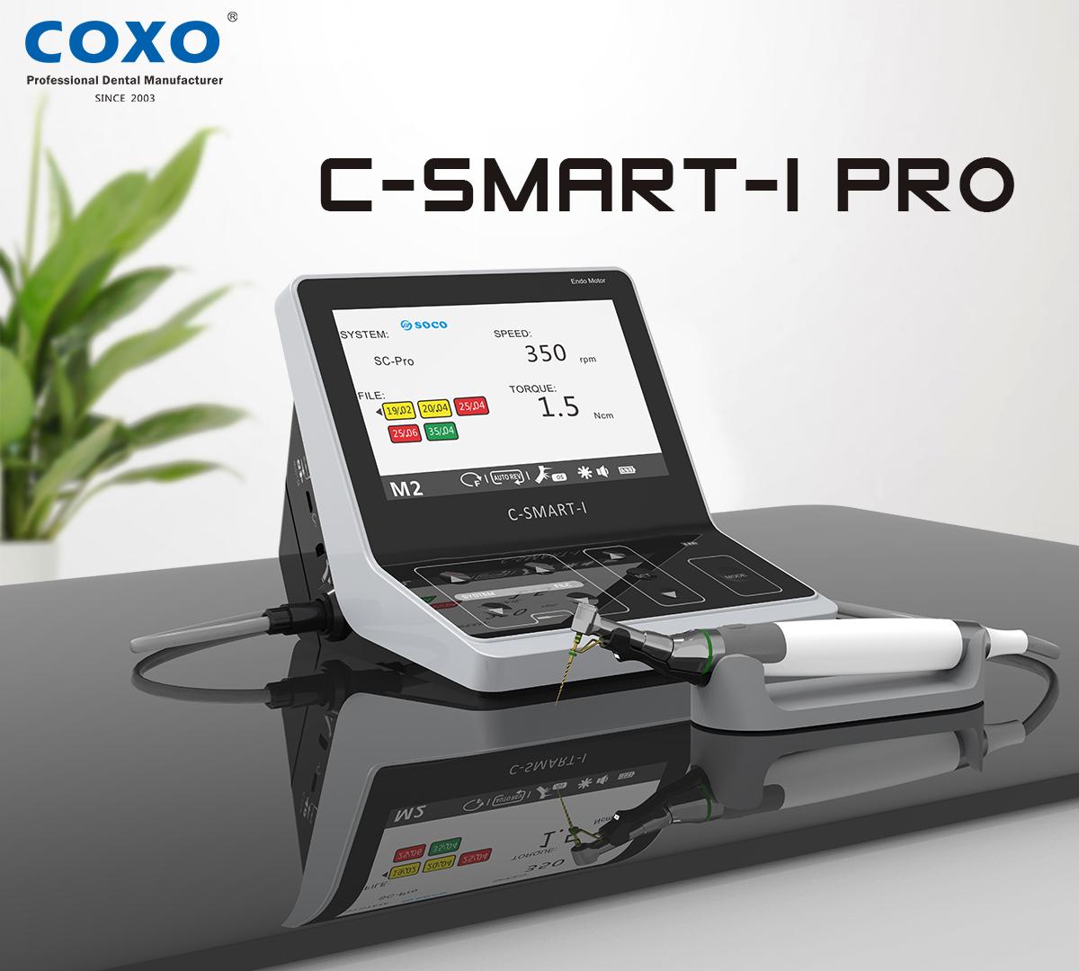 Бездротові ендомотори COXO C-SMART-I PRO в стоматології з апекслокатором Ендодонтичне обладнання чорний
Бездротові ендомотори COXO C-SMART-I PRO в стоматології з апекслокатором Ендодонтичне обладнання чорний