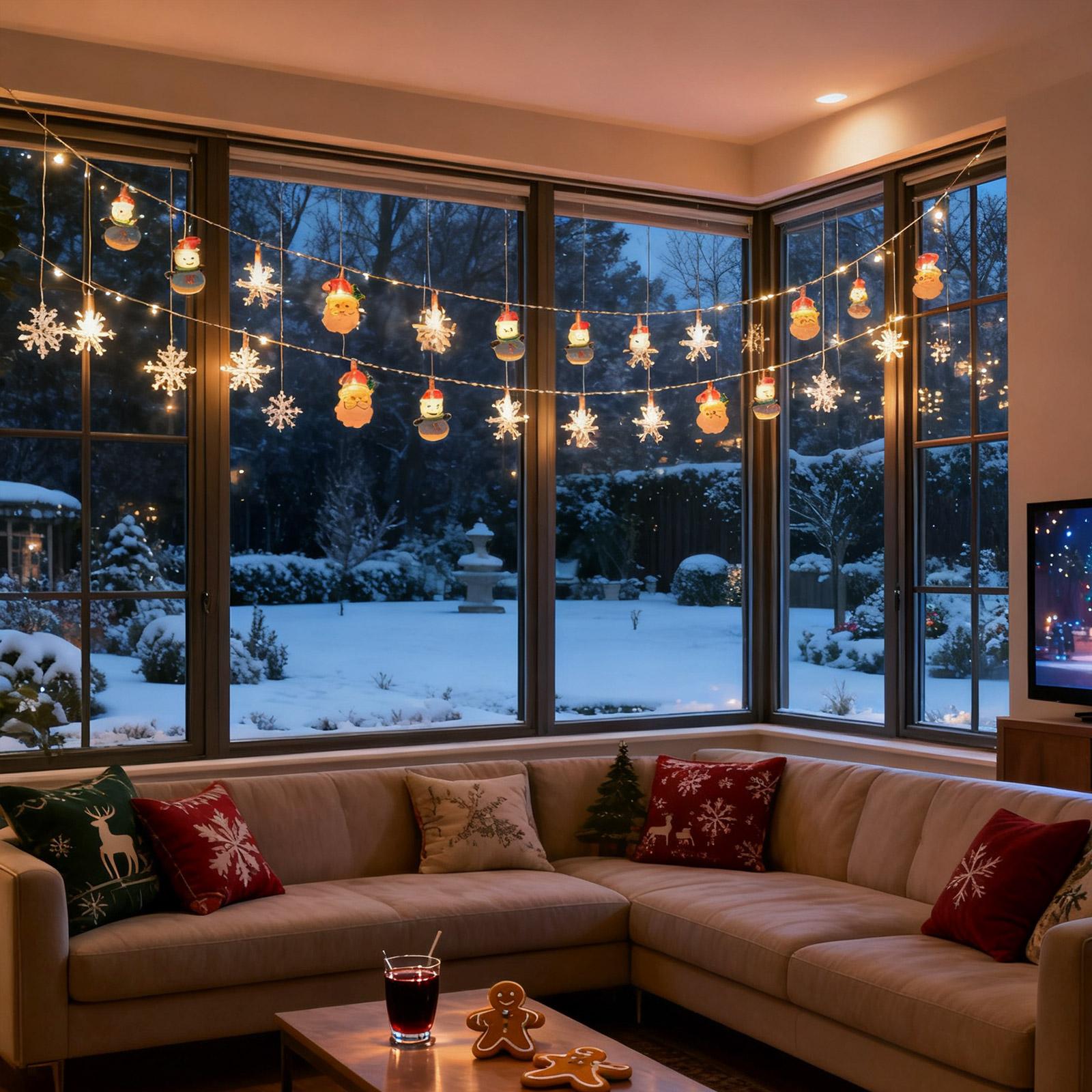 Santa Claus Shaped Decorative Light String Christmas Decorative Light String Party Decoration Light String Party Lighting Props
Santa Claus Shaped Decorative Light String Christmas Decorative Light String Party Decoration Light String Party Lighting Props