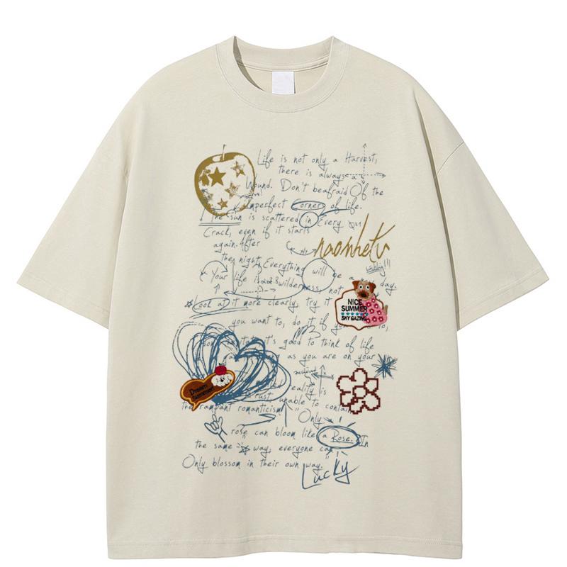 Aesthetic Hand-Drawn Graffiti Hearts and Star Design Artistic Streetwear Oversized T-Shirt XXL хакі
Aesthetic Hand-Drawn Graffiti Hearts and Star Design Artistic Streetwear Oversized T-Shirt XXL хакі