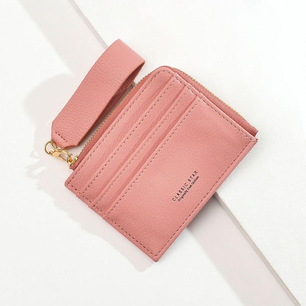 Multiple Card Slots Women Short Wallet Solid Color Card Holder Multi-functional Coin Purse чёрный
Multiple Card Slots Women Short Wallet Solid Color Card Holder Multi-functional Coin Purse чёрный