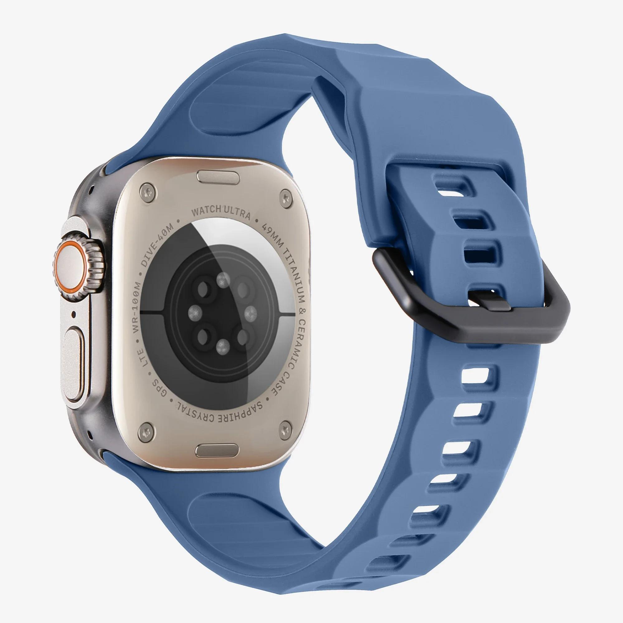 Силиконовый ремешок для Apple Watch Ремешок 49мм 45мм 41мм Спортивный ремешок 44мм 46мм 42мм 38мм Браслет iWatch Ultra 10 9 8 7 6 SE 5 4 3 for Ultra 1-2 49mm светло-синий
Силиконовый ремешок для Apple Watch Ремешок 49мм 45мм 41мм Спортивный ремешок 44мм 46мм 42мм 38мм Браслет iWatch Ultra 10 9 8 7 6 SE 5 4 3 for Ultra 1-2 49mm светло-синий