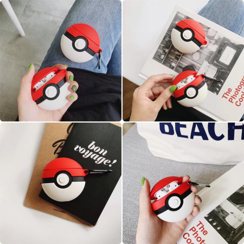 Pokemon Red Ball For Airpods Pro 2 Case,Shockproof Protective Earphone Silicone Cover For Airpods 1/2/3 Case For Kids Boys Funda for airpods 1 2
Pokemon Red Ball For Airpods Pro 2 Case,Shockproof Protective Earphone Silicone Cover For Airpods 1/2/3 Case For Kids Boys Funda for airpods 1 2