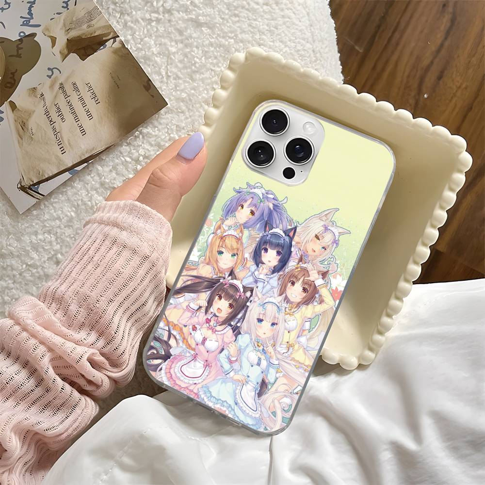 N-NekoparaS Anime cute Phone Case For iPhone 17 16 15 14 13 12 11 Plus Pro Max Satin Colorful surface Cover iPhone 11
N-NekoparaS Anime cute Phone Case For iPhone 17 16 15 14 13 12 11 Plus Pro Max Satin Colorful surface Cover iPhone 11