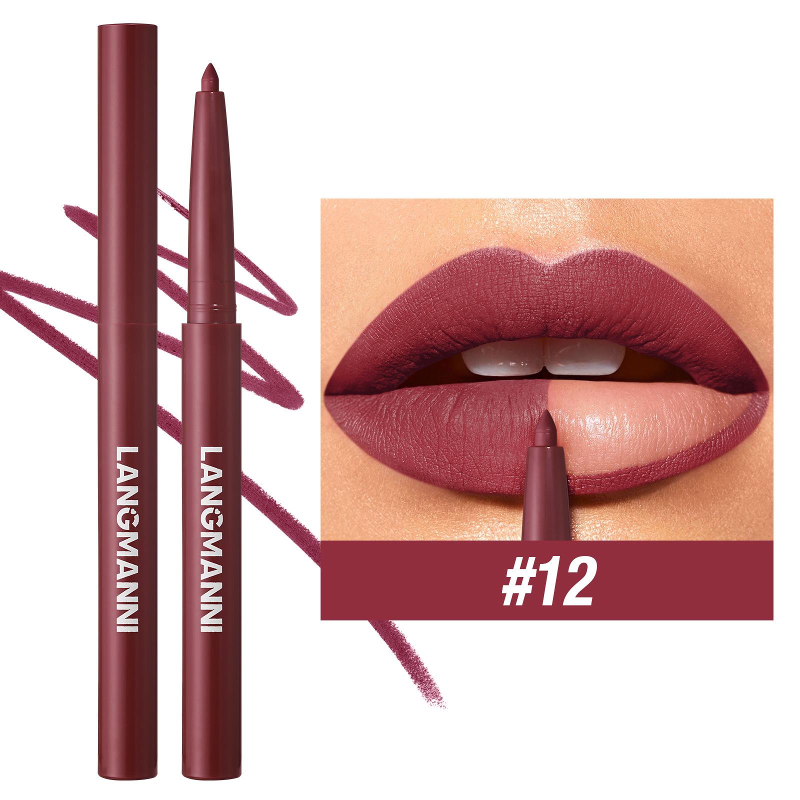 12 Color Matte Lip Liner Pencil lipstick Long-Lasting Waterproof Lip Liner for Makeup 12
12 Color Matte Lip Liner Pencil lipstick Long-Lasting Waterproof Lip Liner for Makeup 12