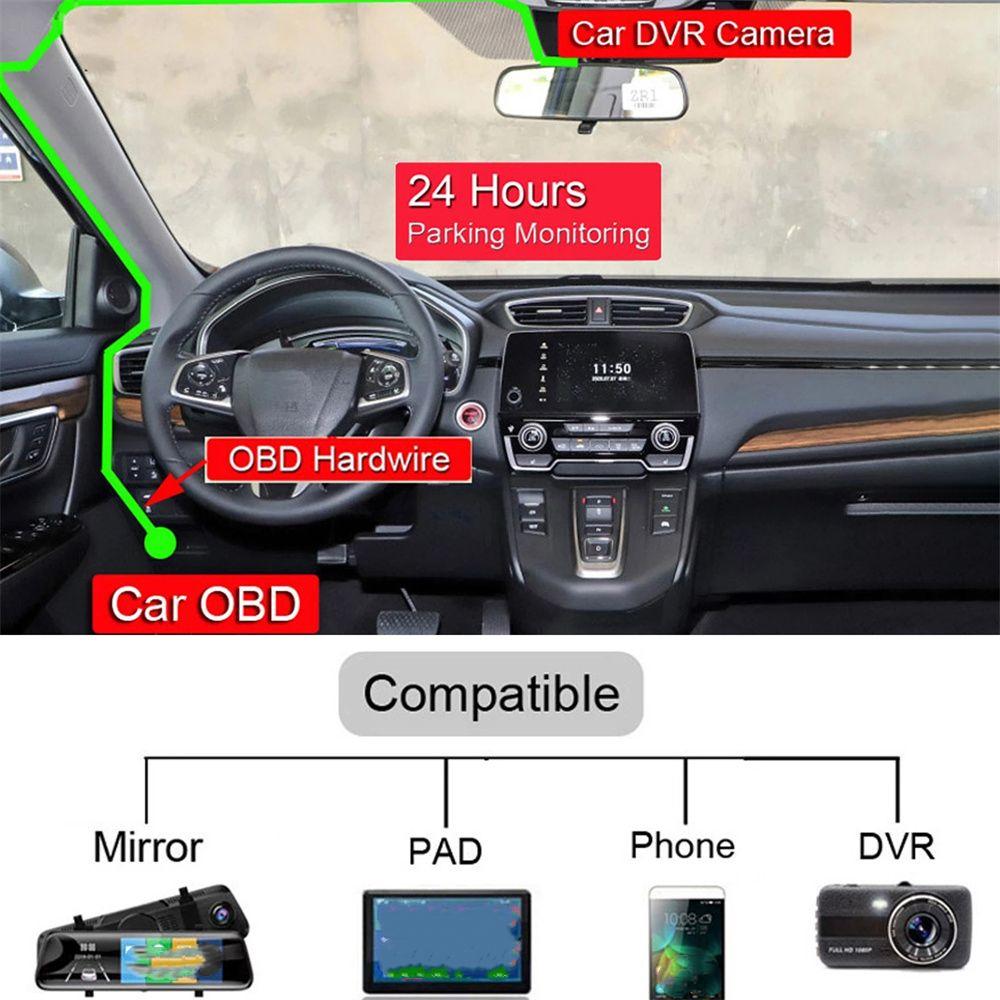 5V 3A Switch Wire USB Dash Cam Camcorder Car Charge Cable Parking Monitoring OBD Hardwire Kit
5V 3A Switch Wire USB Dash Cam Camcorder Car Charge Cable Parking Monitoring OBD Hardwire Kit