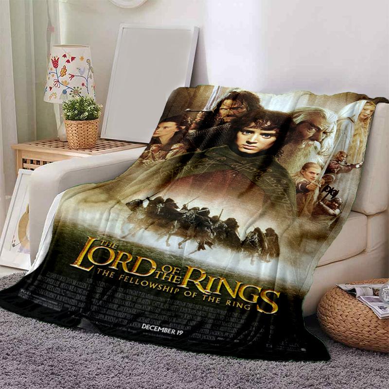 The Lord of the Rings: The Fellowship of the Ring Movie Poster PrintPrint Blanket, Soft Blanket For Sofa Office Bed And Travelling Daughter 130cm×150cm(50in×60in)
The Lord of the Rings: The Fellowship of the Ring Movie Poster PrintPrint Blanket, Soft Blanket For Sofa Office Bed And Travelling Daughter 130cm×150cm(50in×60in)