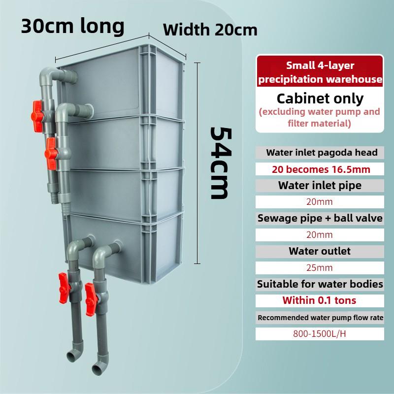 Aquarium 4 Layers Fish Tank Filter Box System External Outside Aquarium Filters Boxes Feces Filtration DIY Pet Accessories
Aquarium 4 Layers Fish Tank Filter Box System External Outside Aquarium Filters Boxes Feces Filtration DIY Pet Accessories