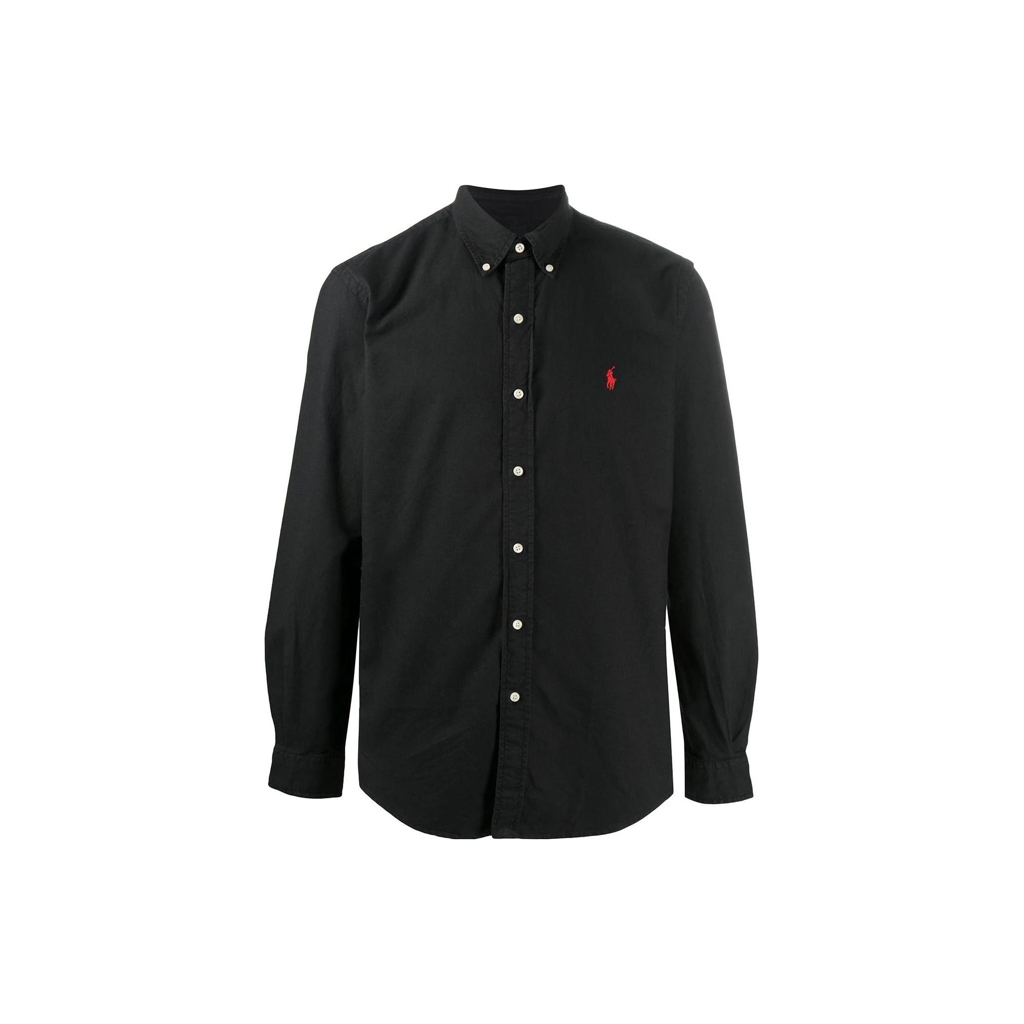 Polo Ralph Lauren Solid Color Embroidered Logo Long Sleeve Shirt Men shirts Black 710772290-001 XL
Polo Ralph Lauren Solid Color Embroidered Logo Long Sleeve Shirt Men shirts Black 710772290-001 XL