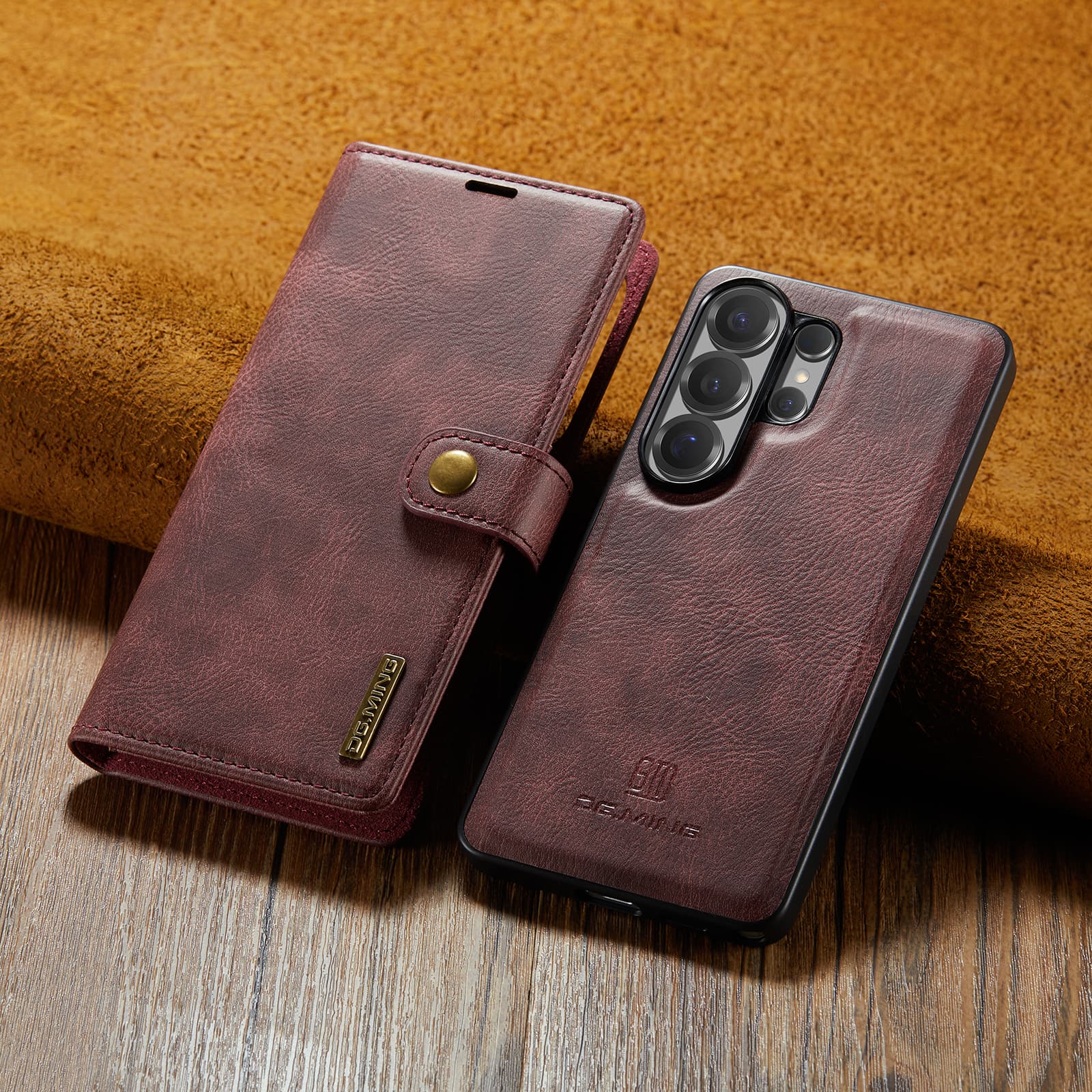 2 in 1 Leather Phone Case for Samsung Galaxy S26 Ultra S25 Edge S24 Plus S23 Fe S22 S21 S20 Note20 Magnetic Card Holder Wallet Galaxy S26 червоний
2 in 1 Leather Phone Case for Samsung Galaxy S26 Ultra S25 Edge S24 Plus S23 Fe S22 S21 S20 Note20 Magnetic Card Holder Wallet Galaxy S26 червоний