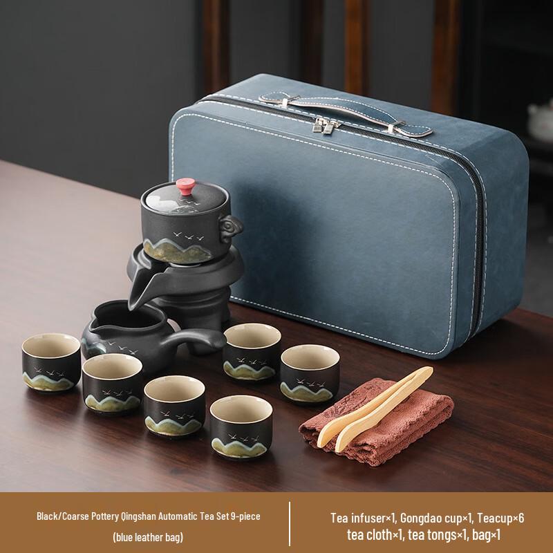 Chinese Style Rough Pottery Semi-Automatic Tea Set
Chinese Style Rough Pottery Semi-Automatic Tea Set